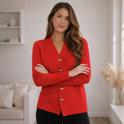 Elara Heart Cardigan