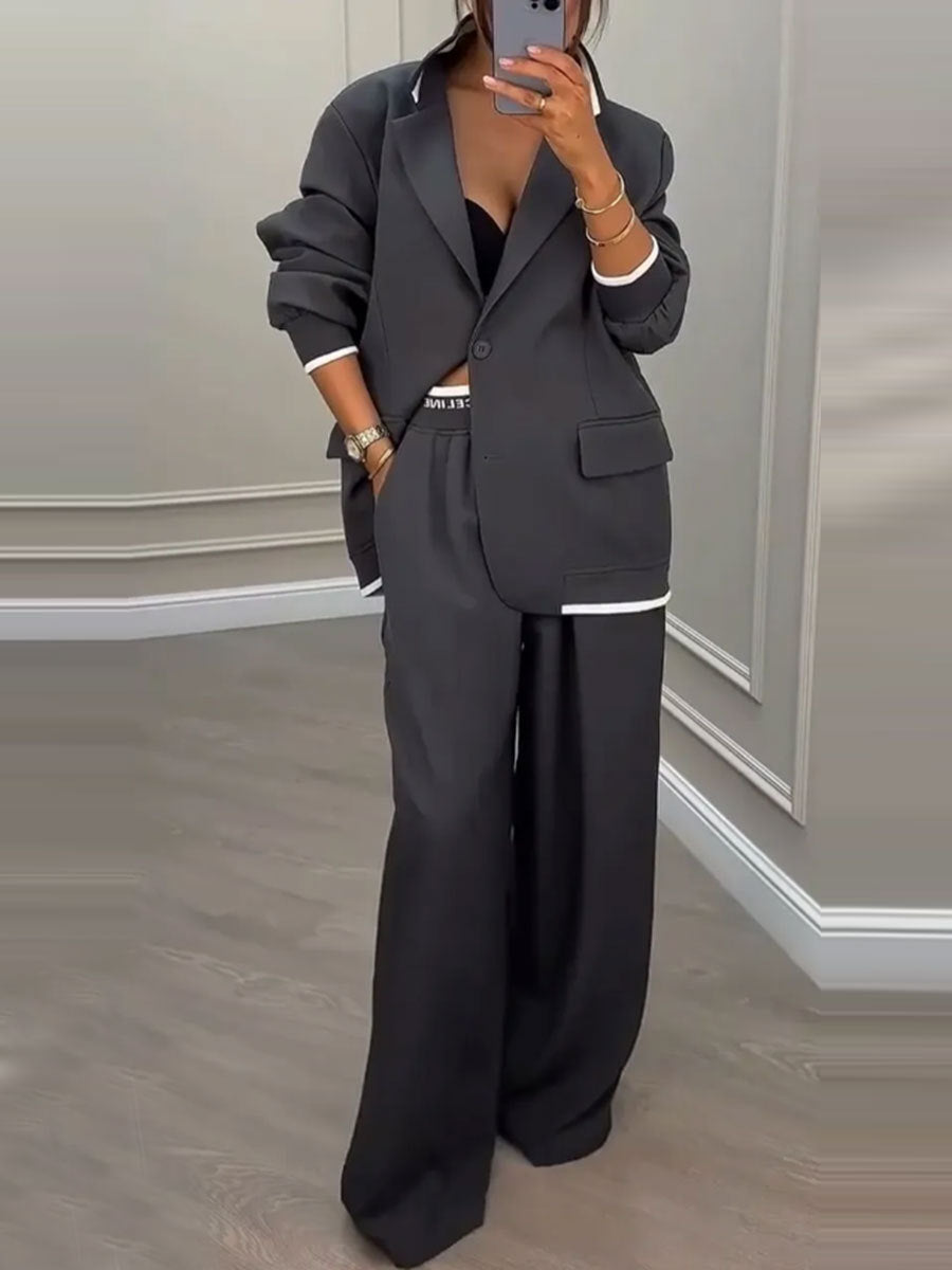 Two Piece Tailored Set