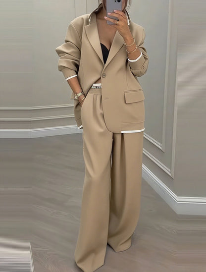 Two Piece Tailored Set